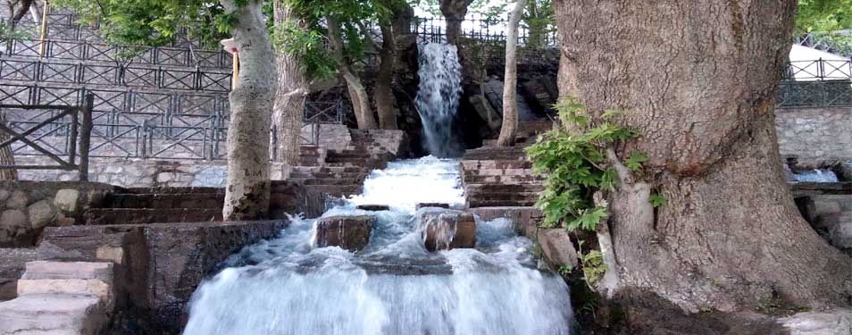آبشار زیبای دررود